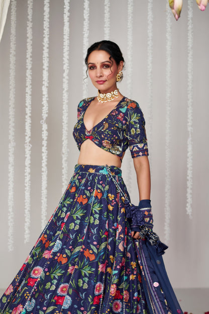 Bagicha Lehenga Set