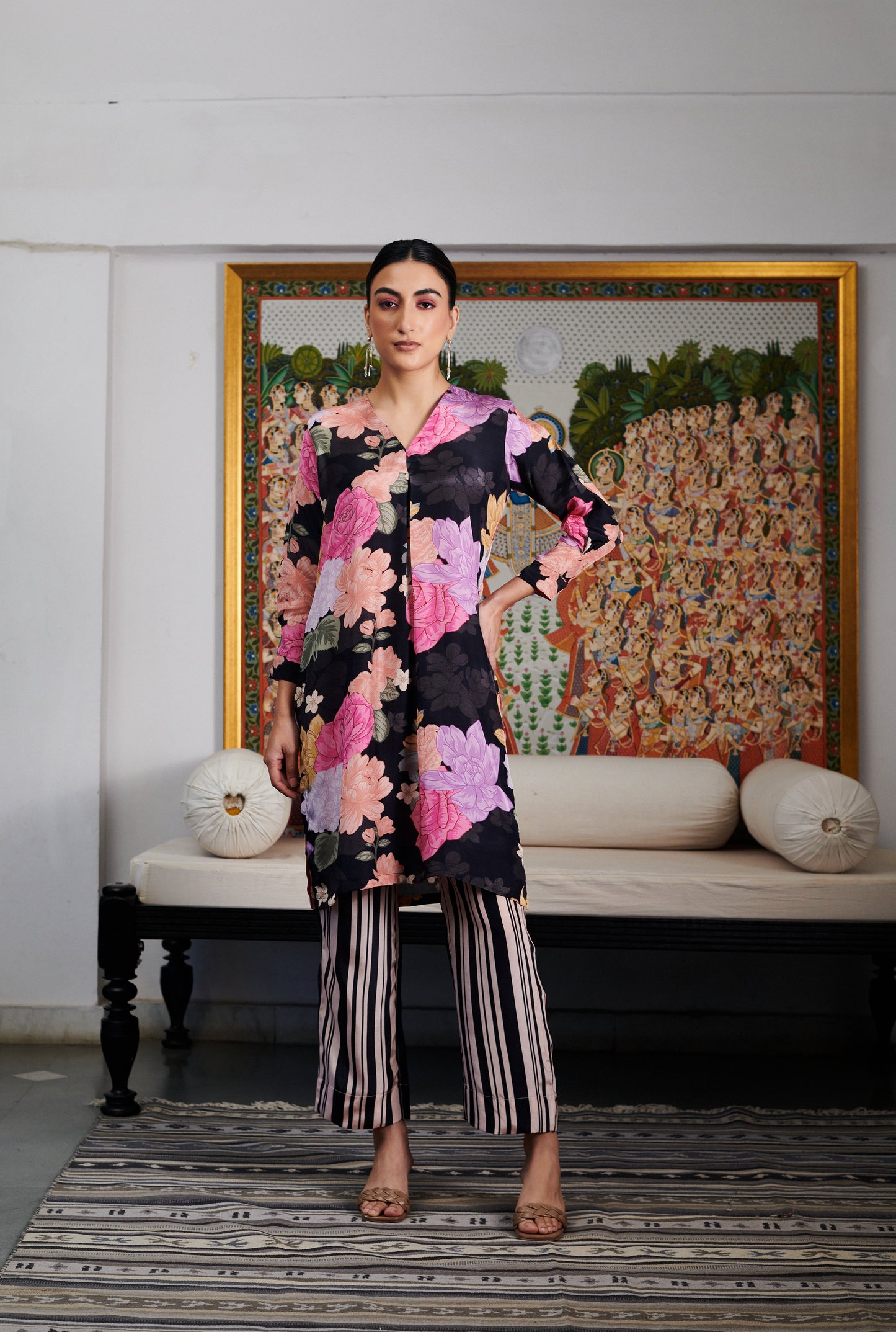 Nargis Floral Co-ord Set