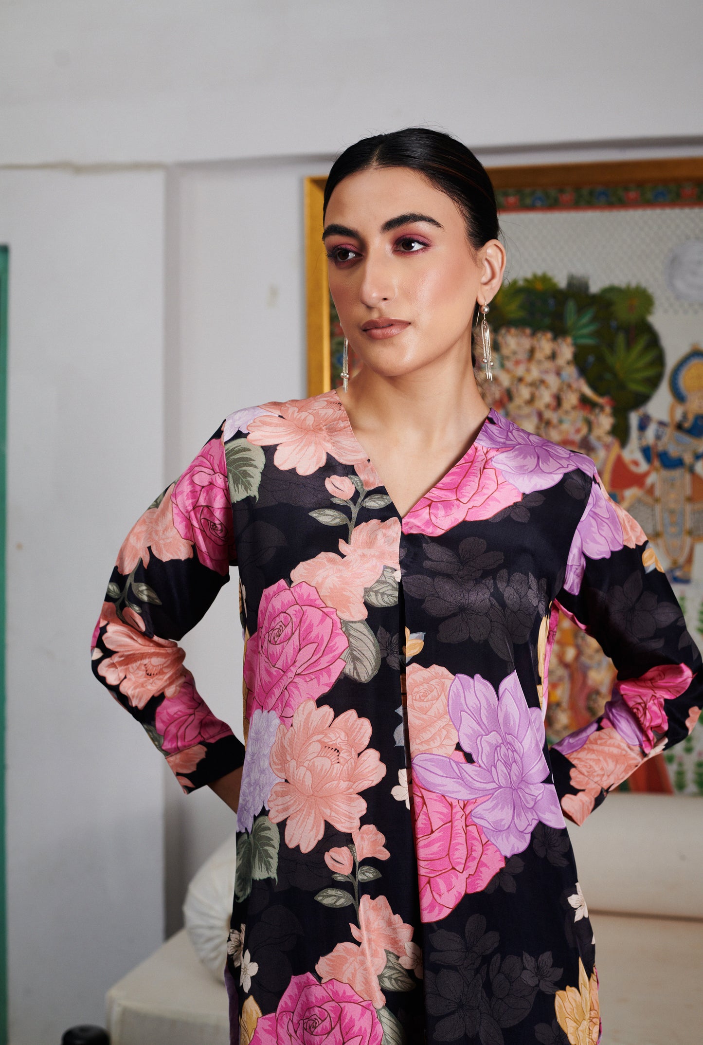 Nargis Floral Co-ord Set