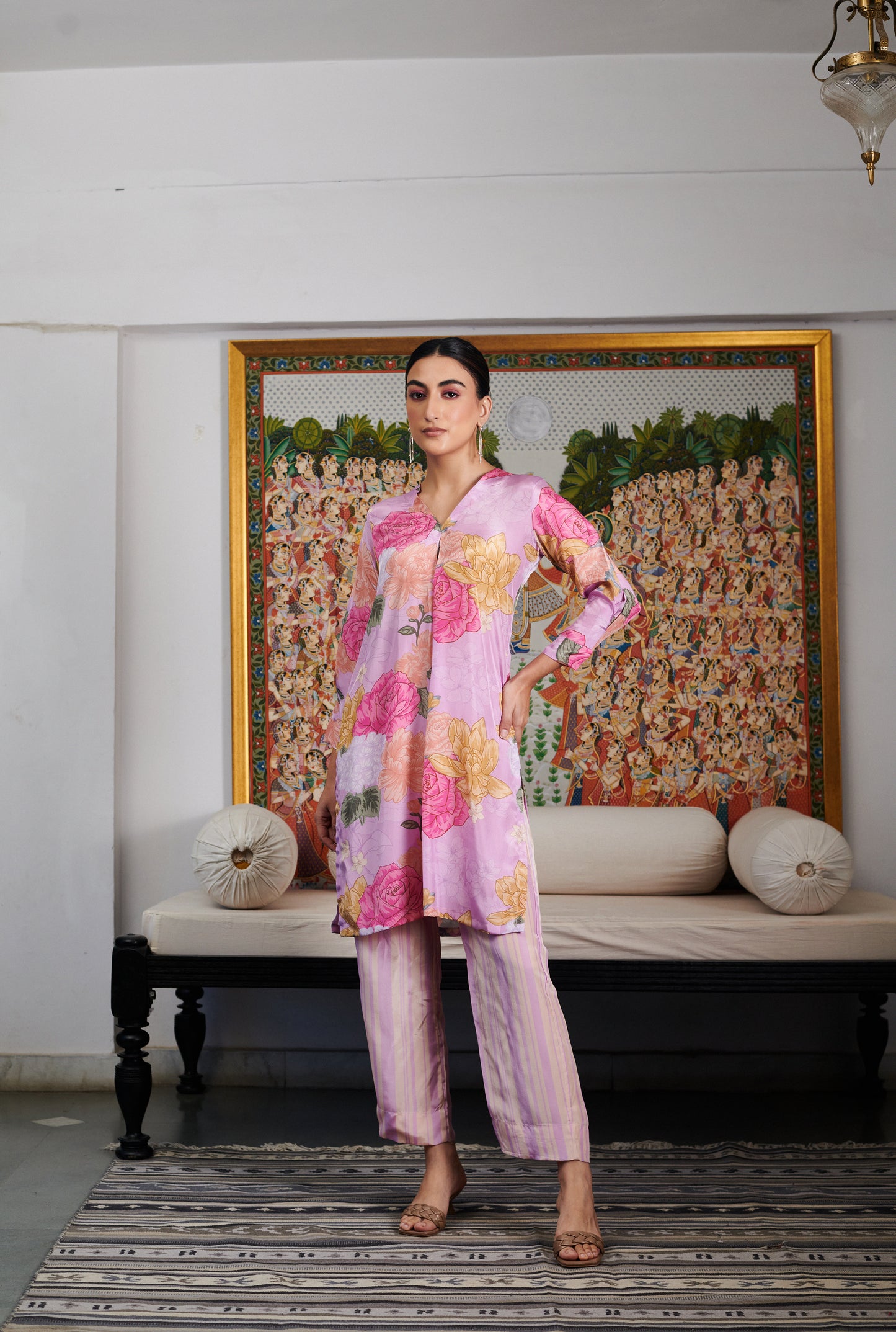 Nargis Floral Co-ord Set