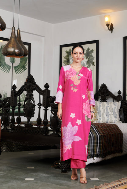 Nargis Floral Kurta Set