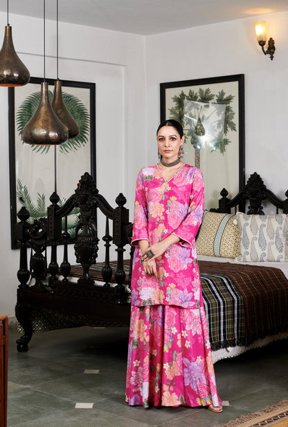 Nargis Floral Sharara Set