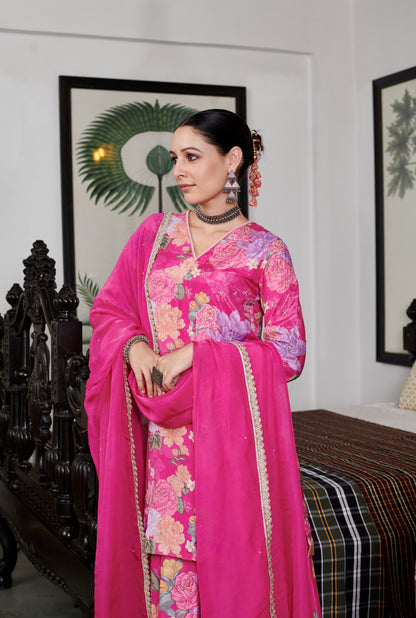 Nargis Floral Sharara Set