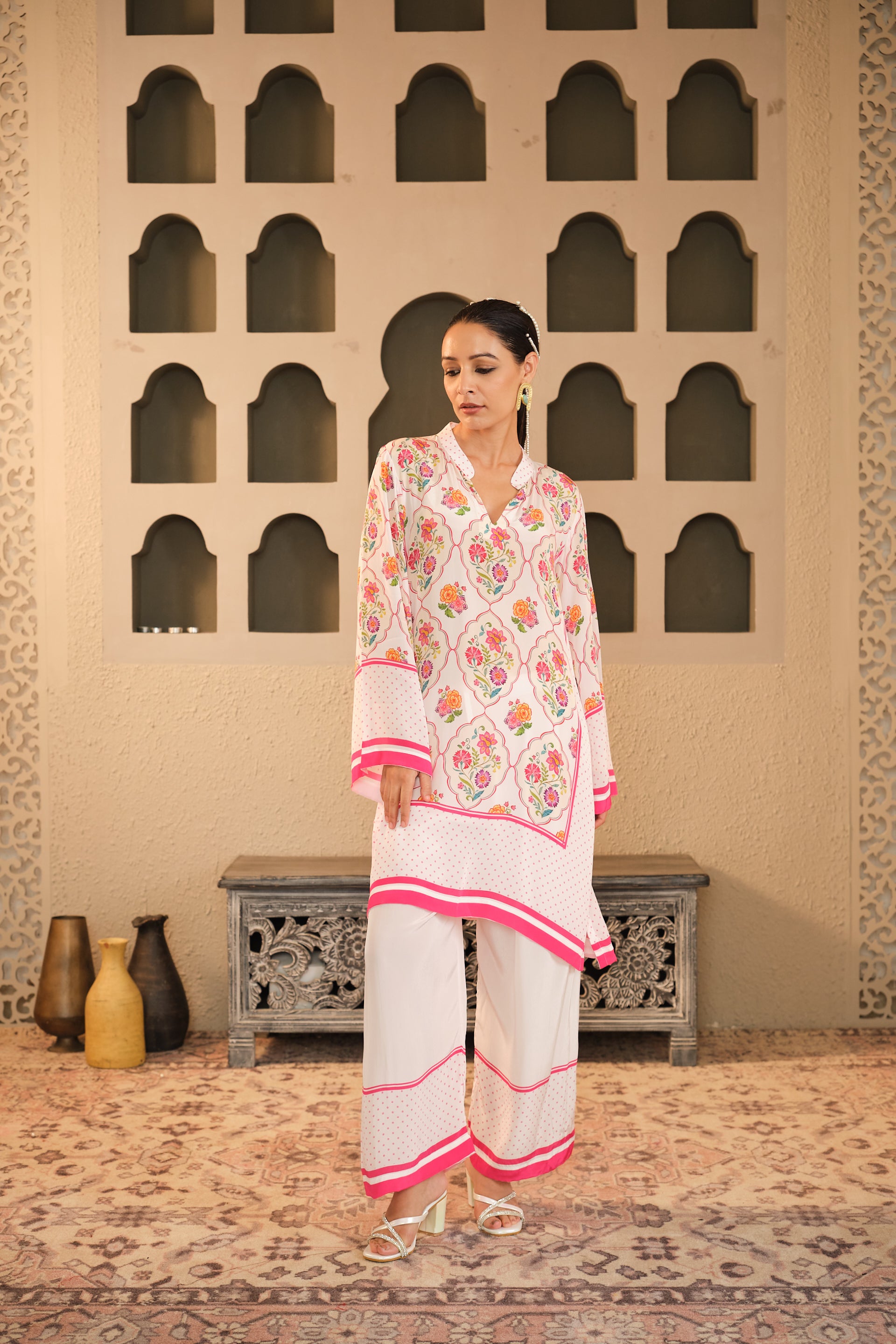 Raag Mughal Jali Co - ord Set