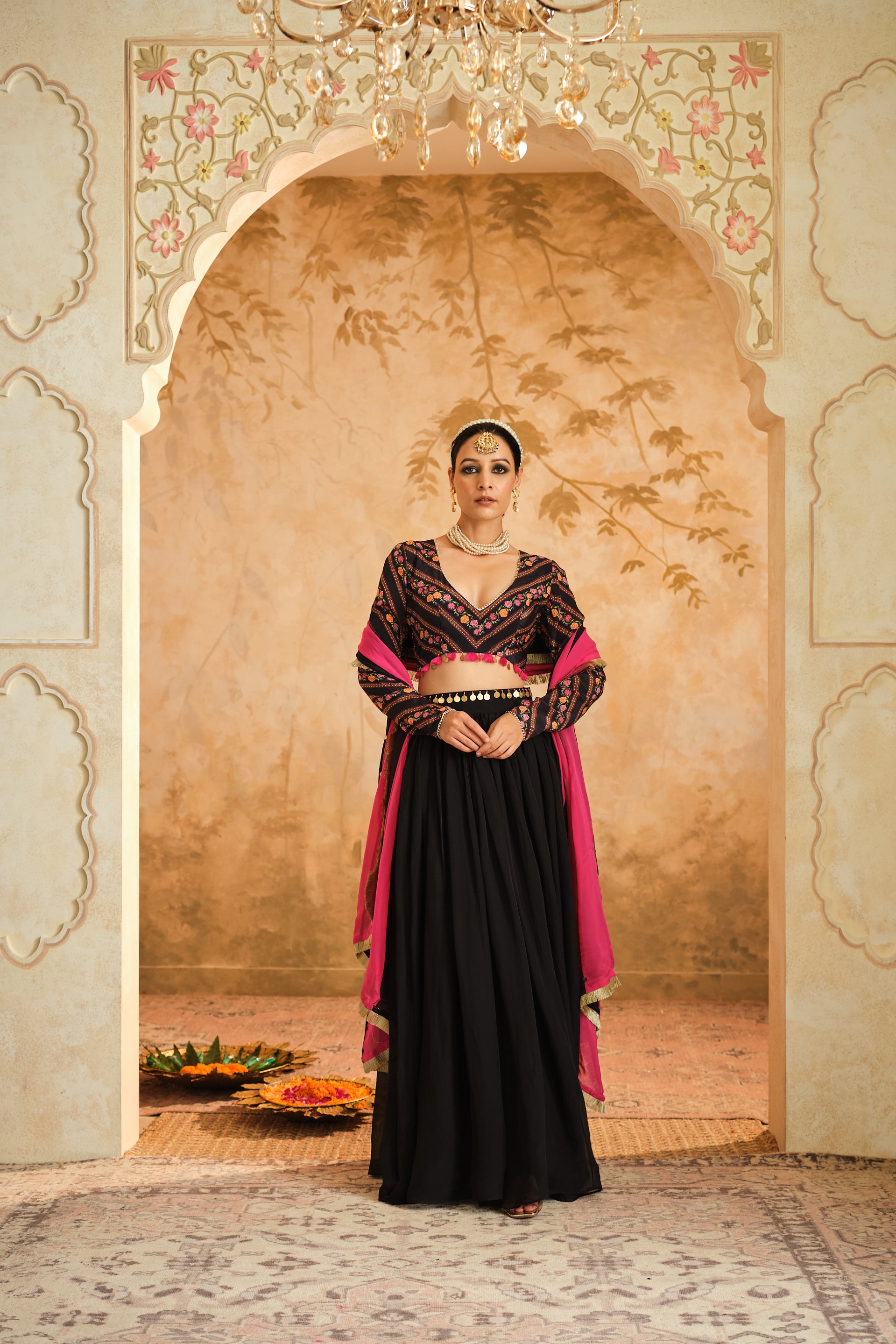 Raag Solid Lehenga Set