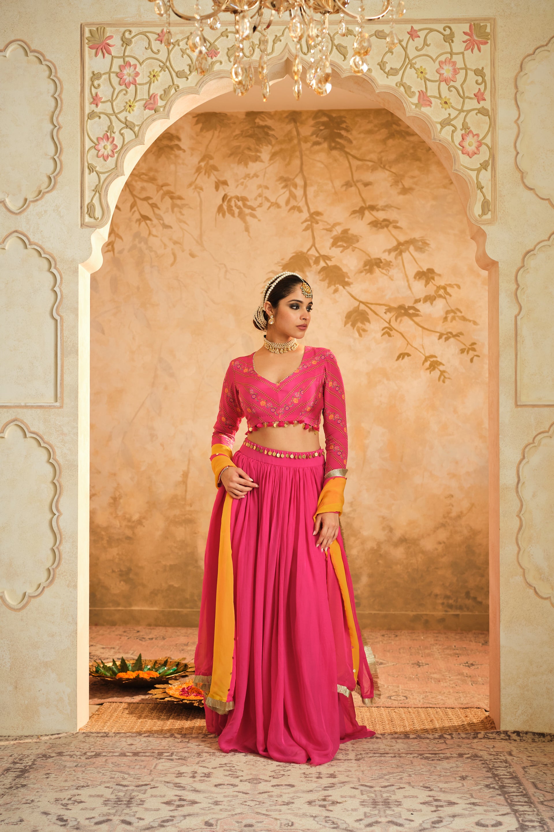 Raag Solid Lehenga Set