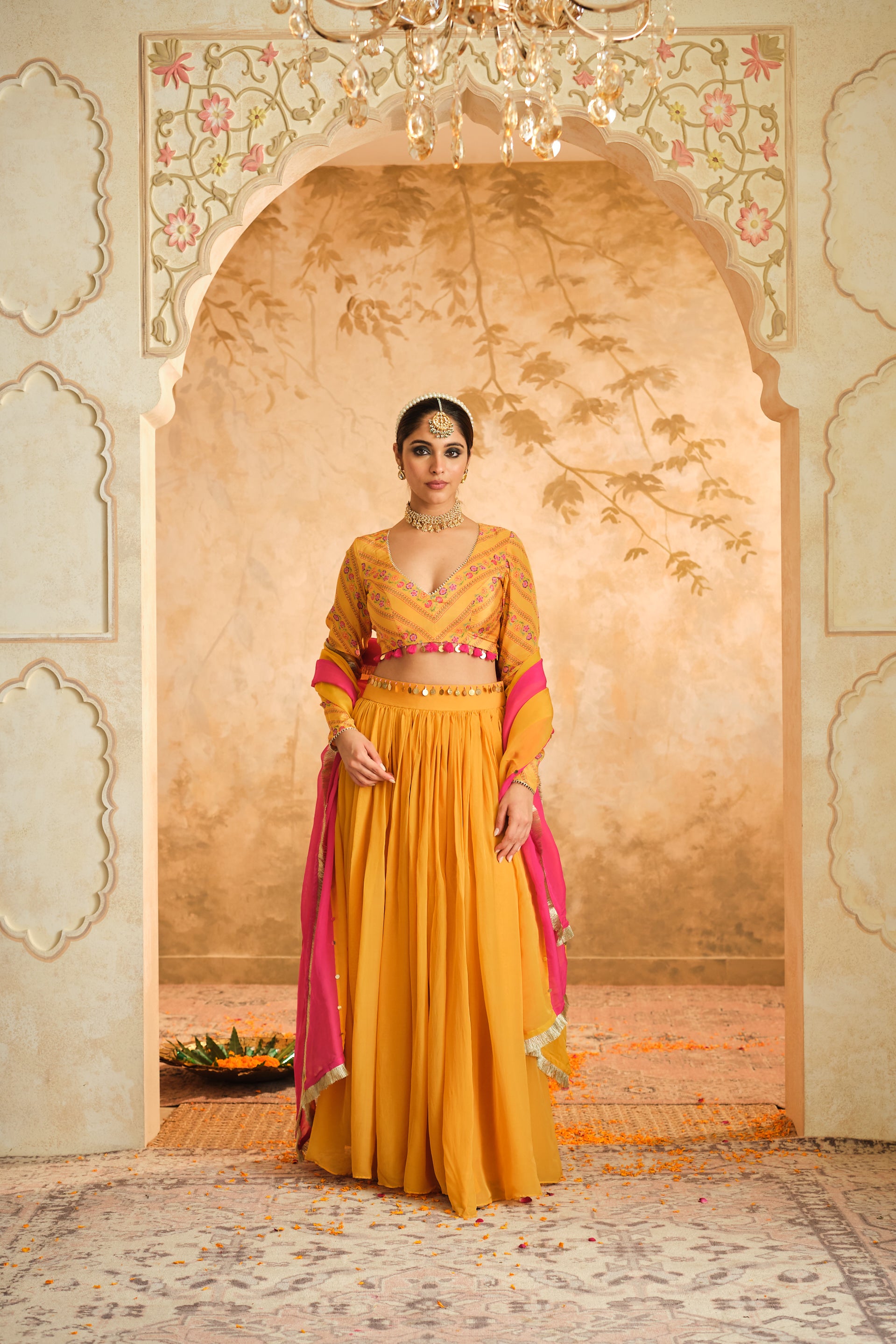 Raag Solid Lehenga Set